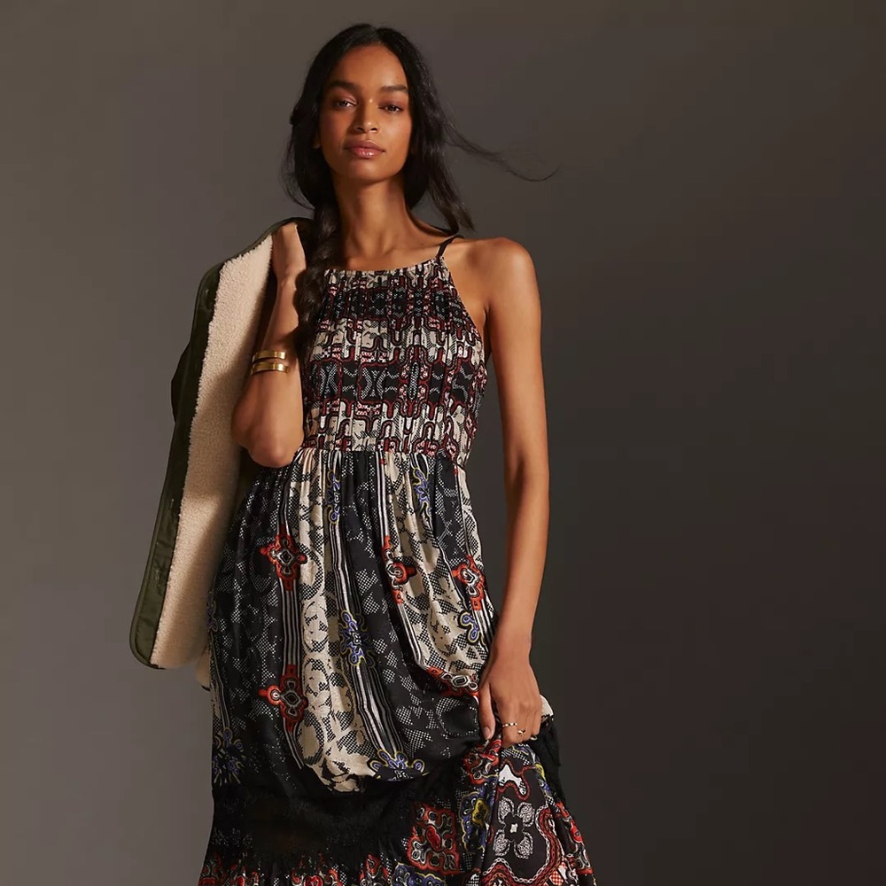 COPY - Anthropologie Bhanuni by Jyoti Tiered Dress